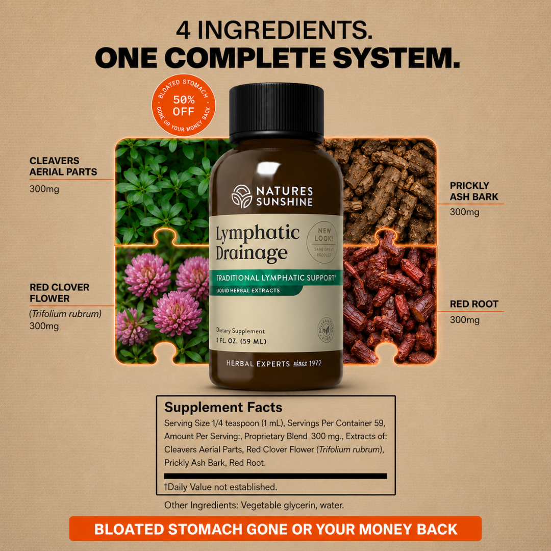 Natures Sunshine Lymphatic Drainage Drops